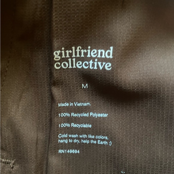 Brown lightweight joggers - girlfriend collective - Picture 3 of 4